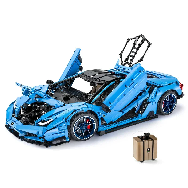 Ultimate Raging Blue-Bull 3842PCS