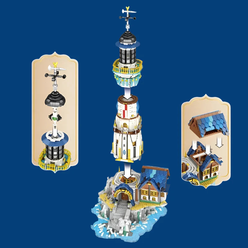 Medieval Light House 3228PCS