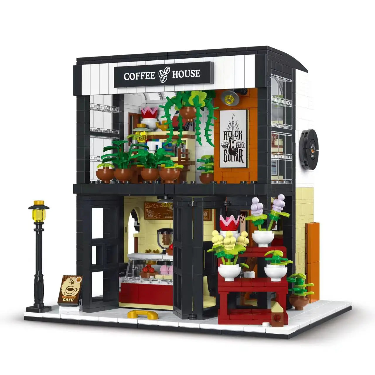 Kaffeehaus Licht 1454 Teile