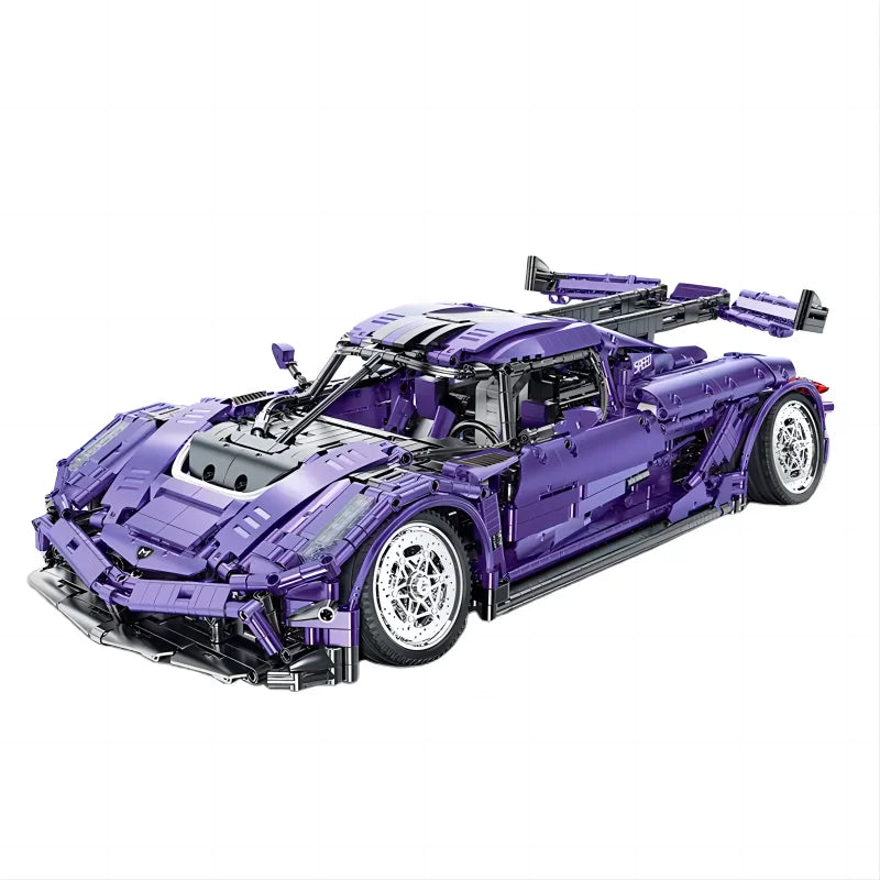 Purple swedish hypercar 2861PCS