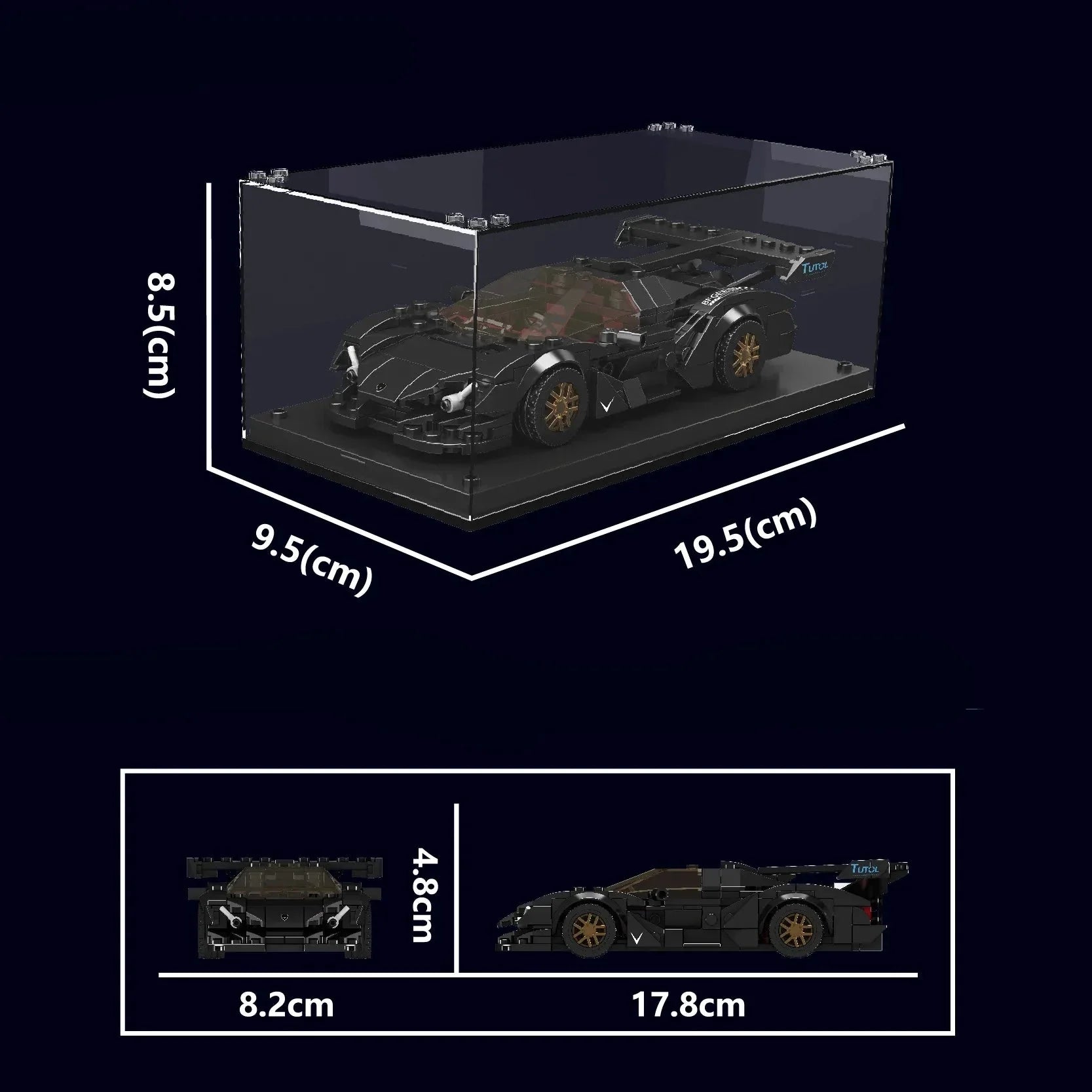 Minibricks Bull Hypercar 325PCS
