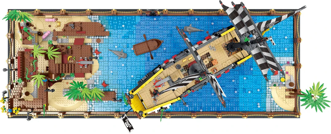 Booty Bay Sailboat 5937PCS