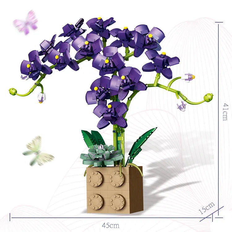 Lila Rose Blume 1369TEILE