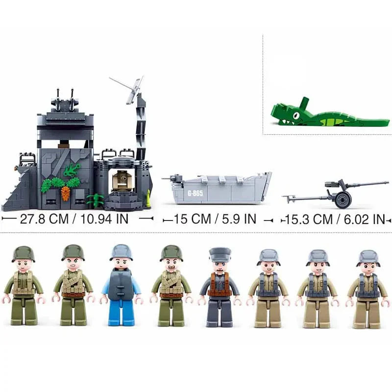 the Atlantic Wall 765PCS
