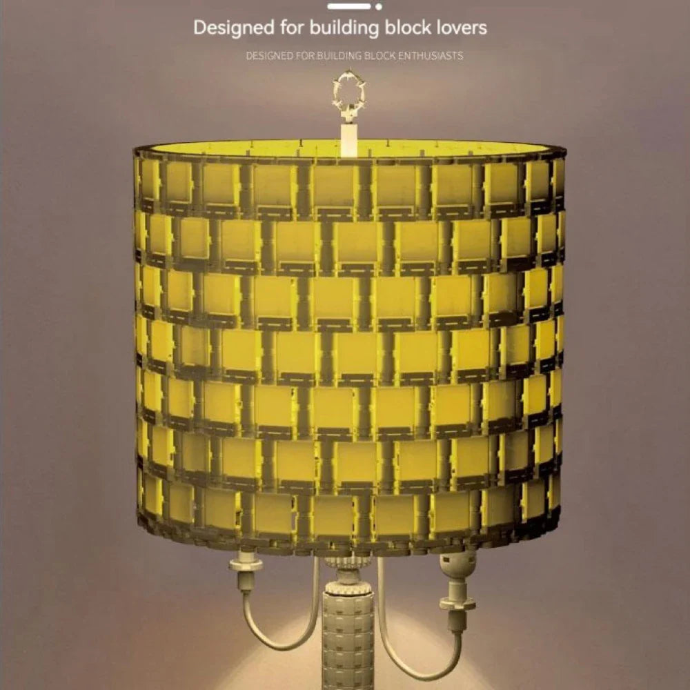 Retro zylindrische Tischlampe 1433 Teile