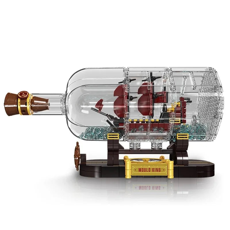Designed Revenge in a Bottle Ship 885PCS