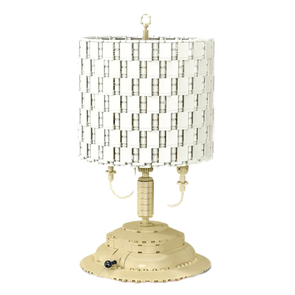 Retro zylindrische Tischlampe 1433 Teile