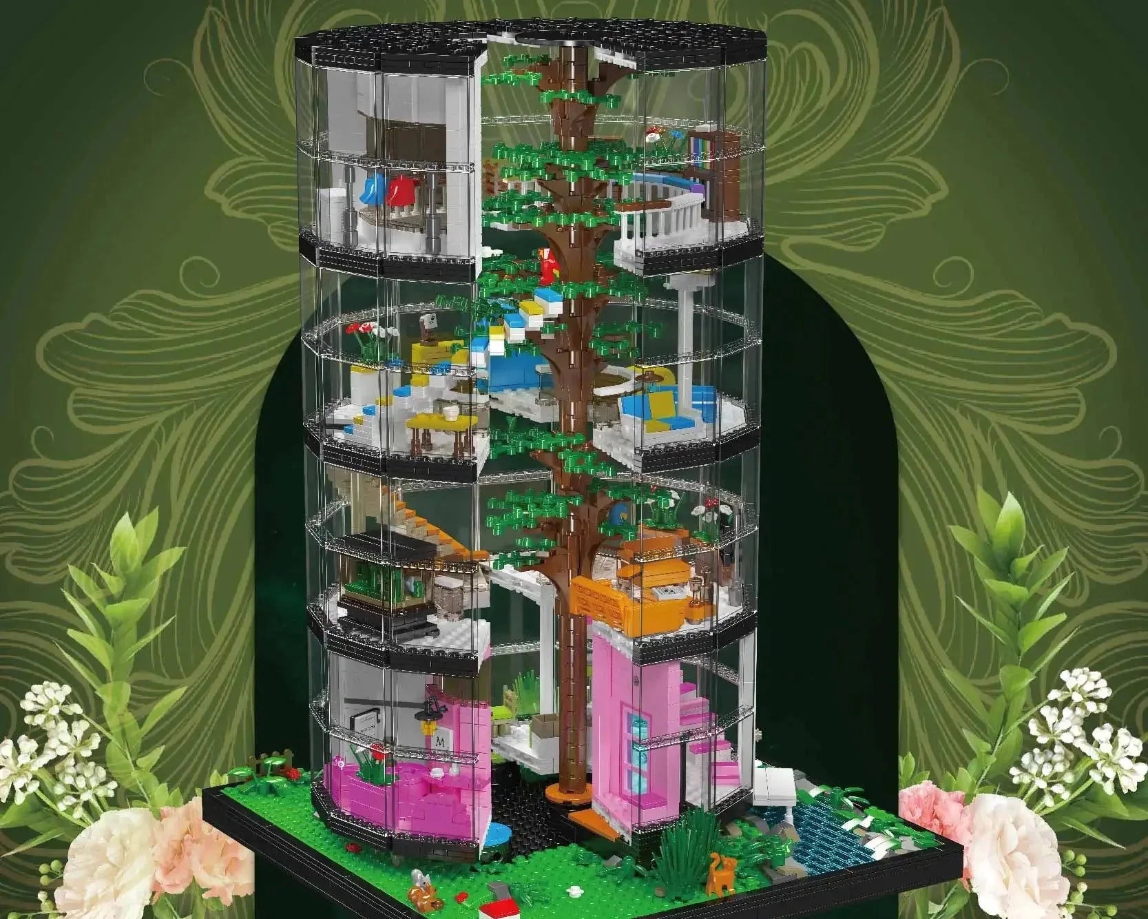 Glass Dome 3466PCS