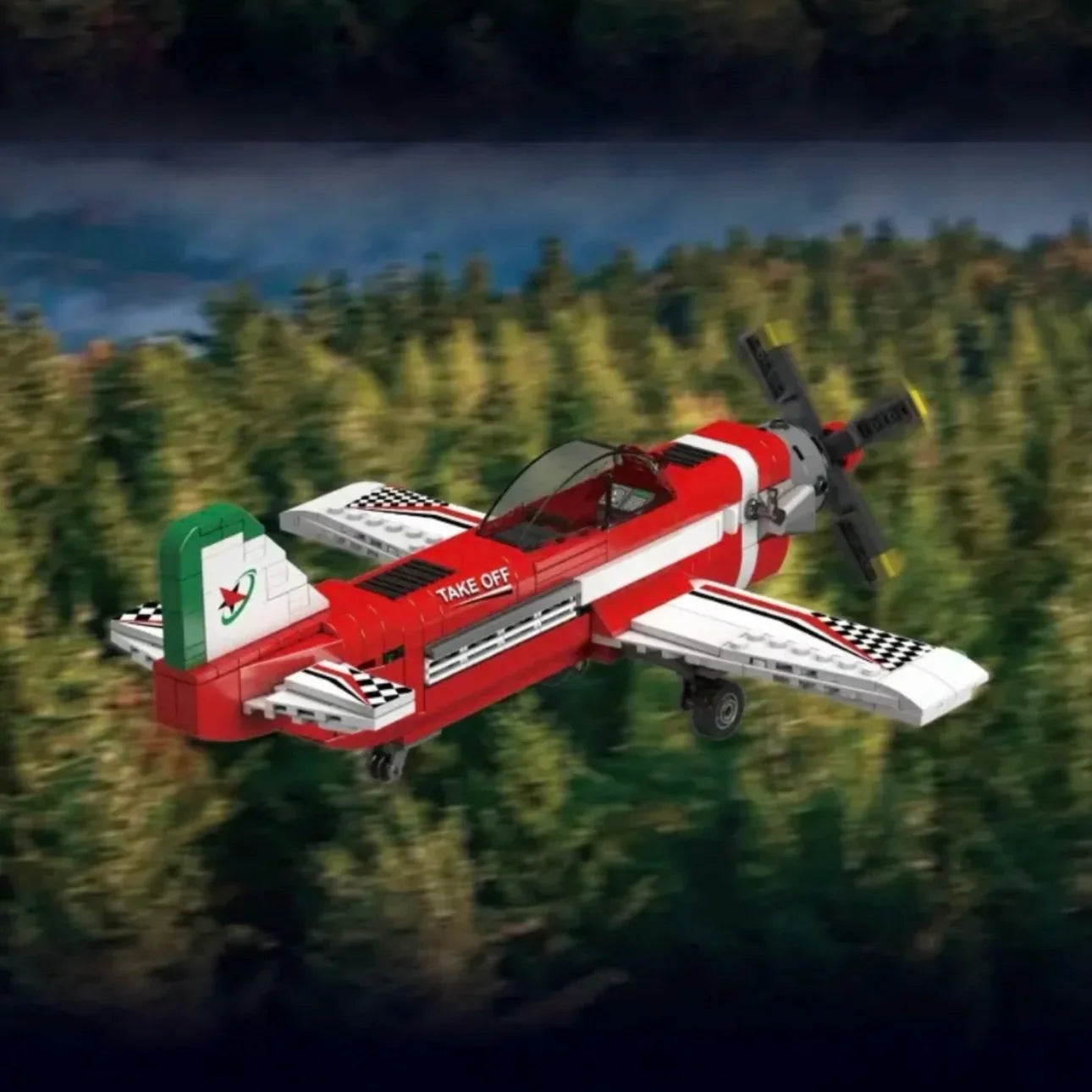 Rennflugzeug 470 Teile