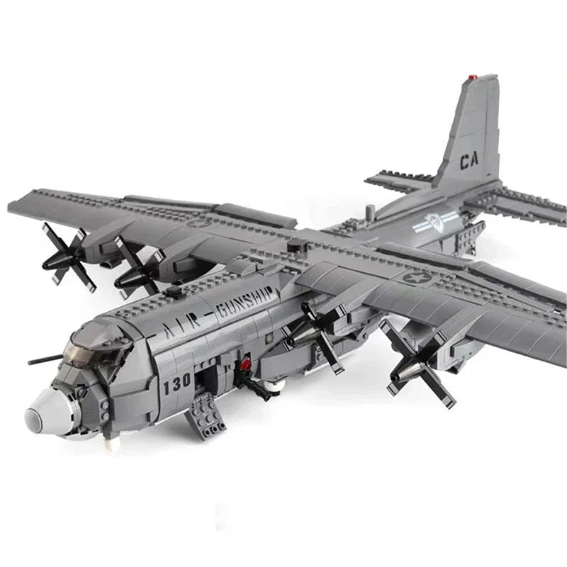 Kanonenboot Flugzeug Fluggerät 1713 Teile