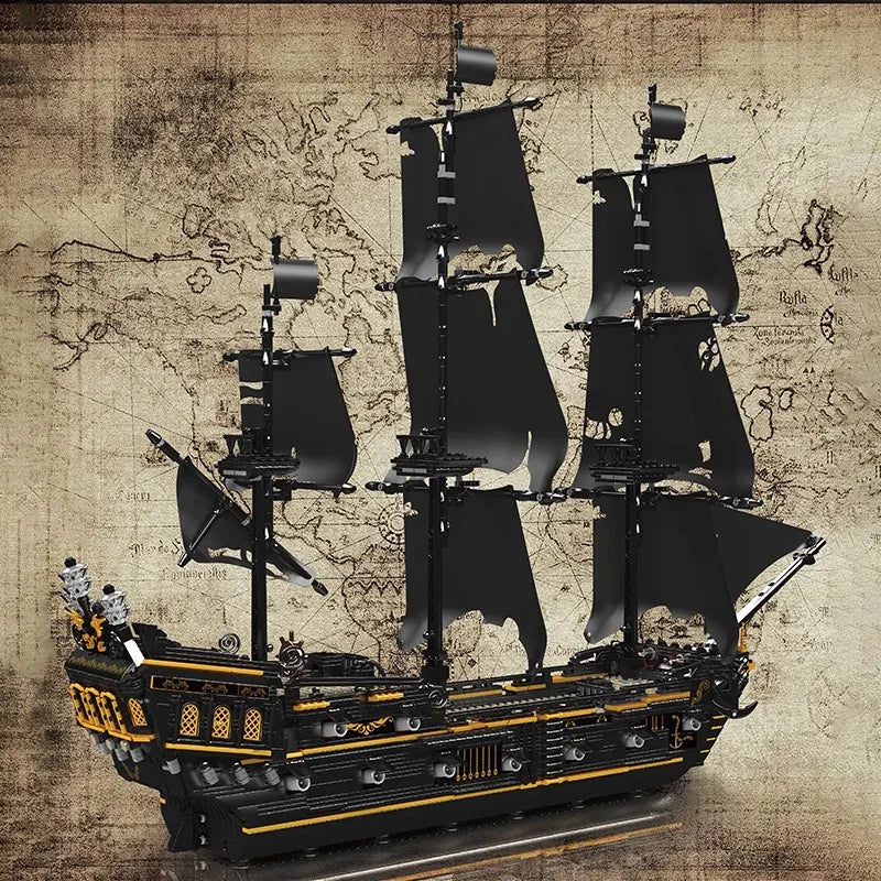 Black Pirate Ship 3180PCS