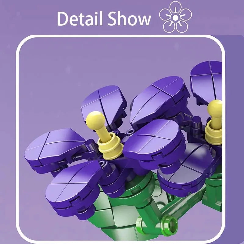 Sweet violet 145PCS