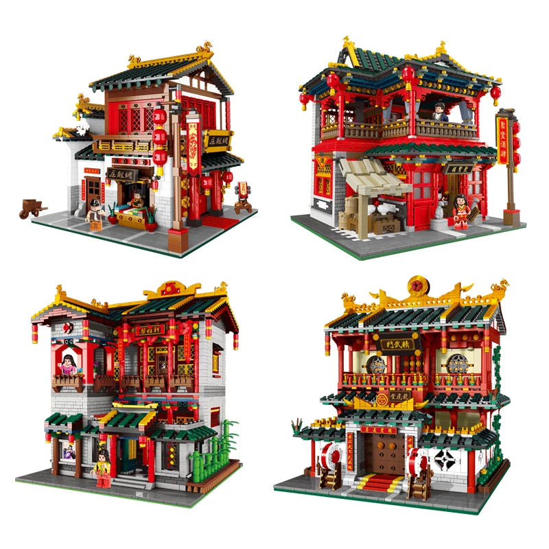 Chinese Town 3320PCS