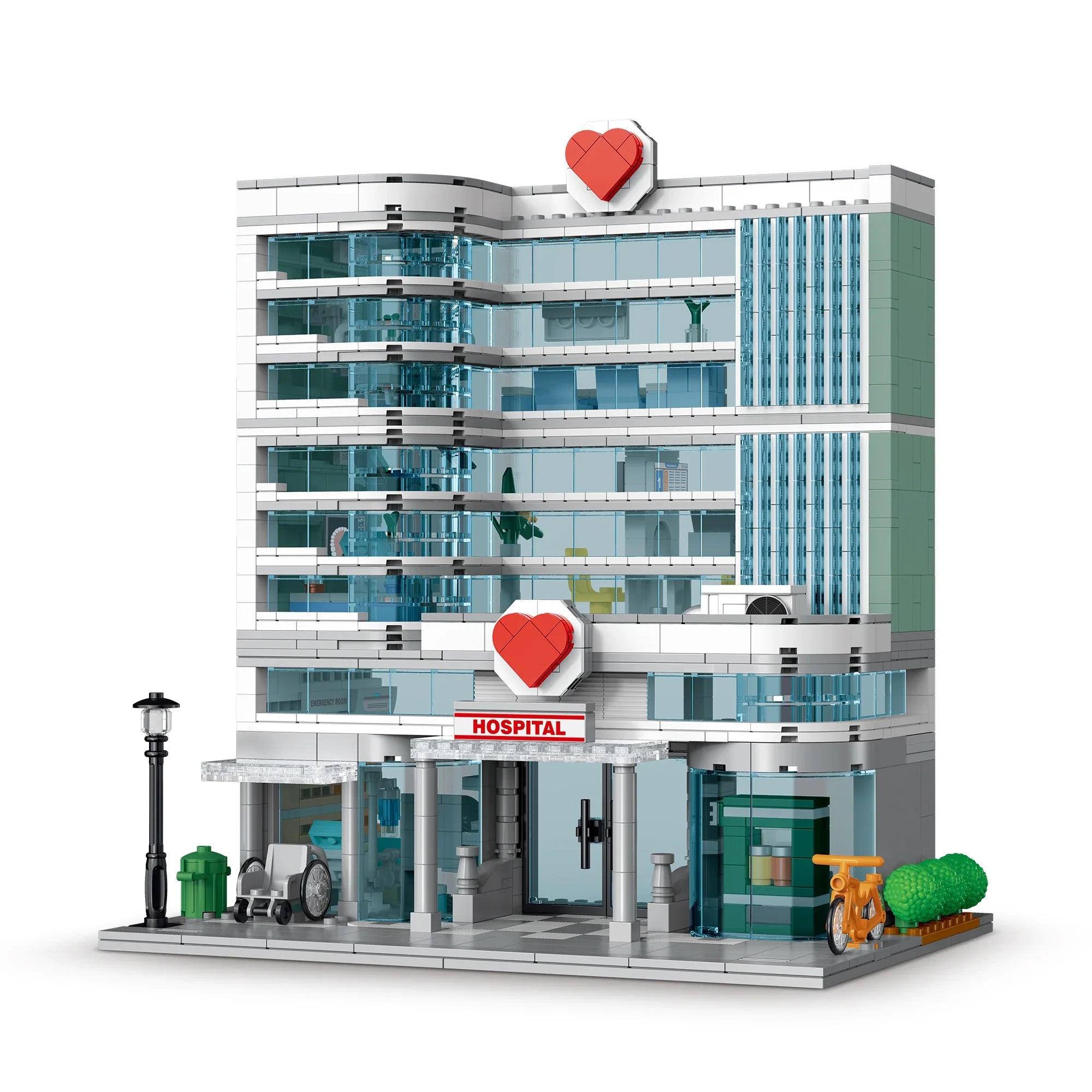 Das Krankenhaus 1350 Teile