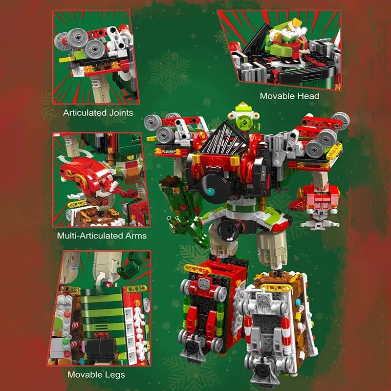 Christmas Train Robot 1522PCS