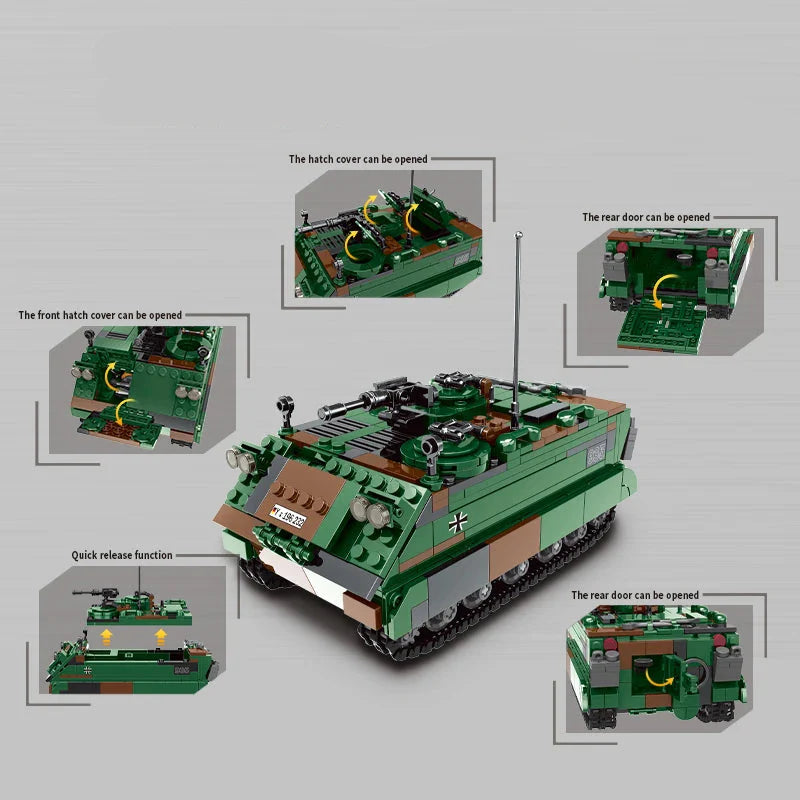 MTW M113 Panzer 748 Teile
