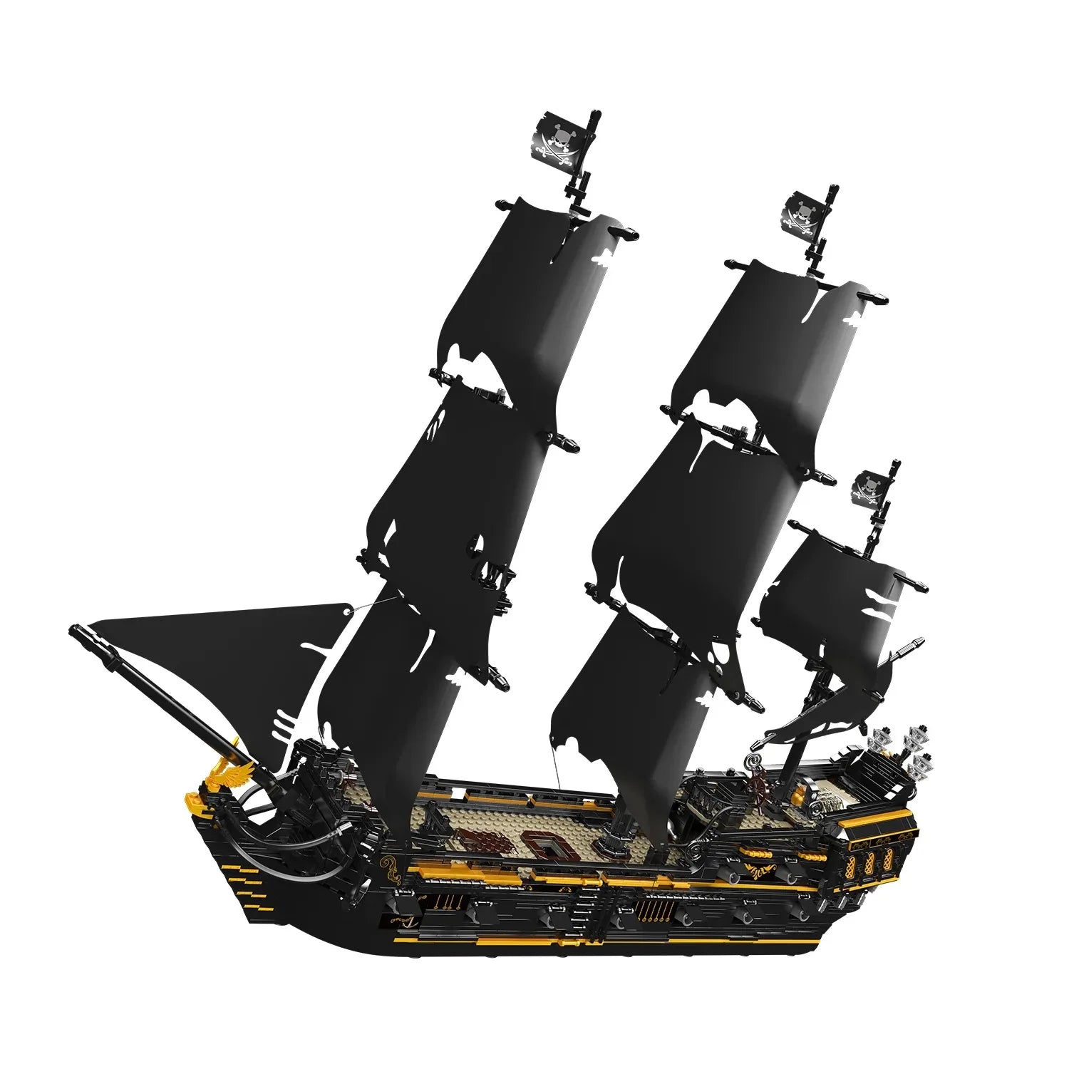 Black Pirate Ship 3180PCS