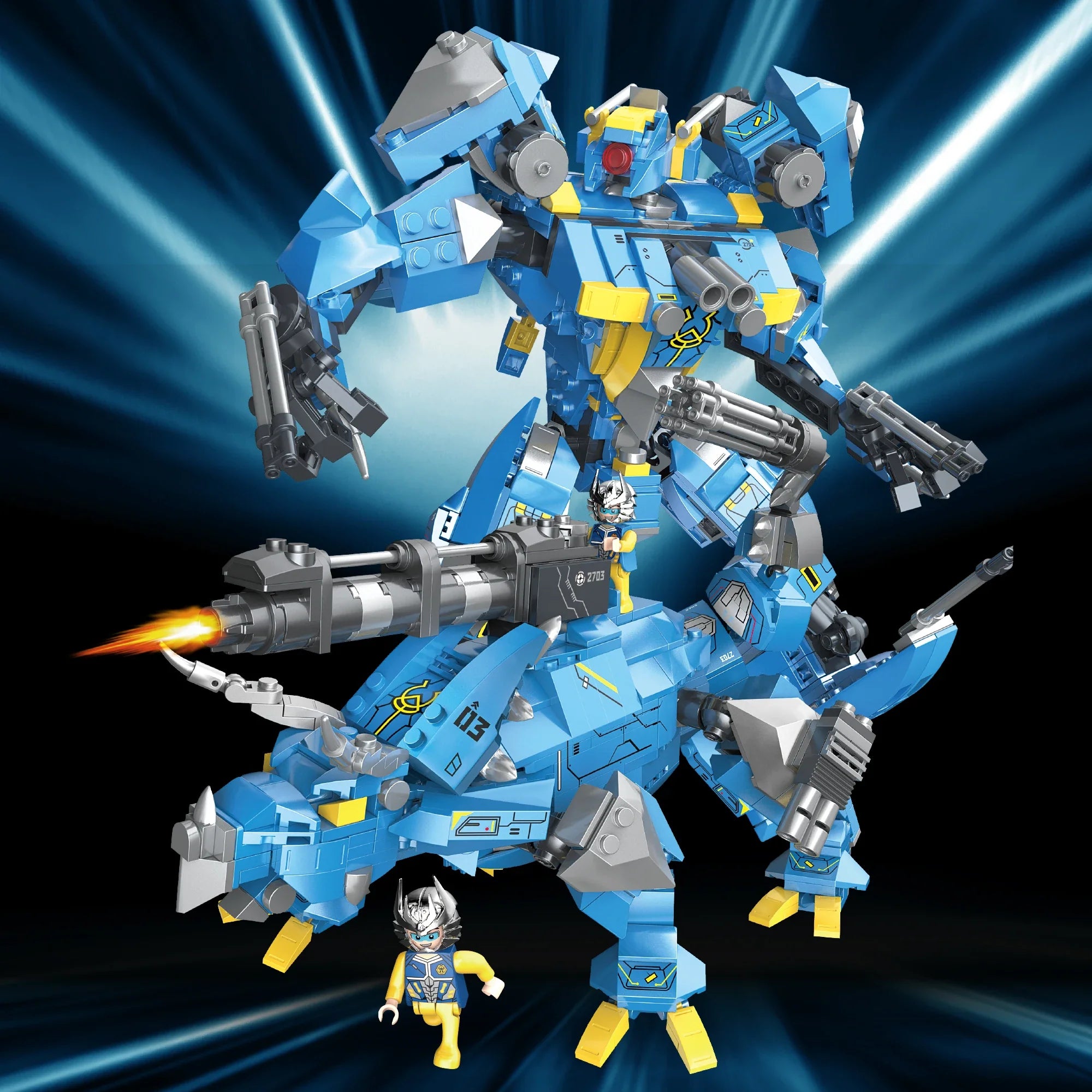 Dinosaurs Robot 595PCS
