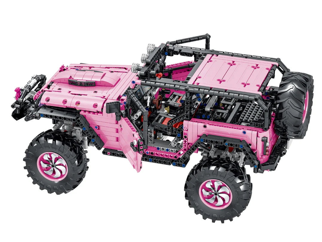 Pink Geländewagen 2471 Teile
