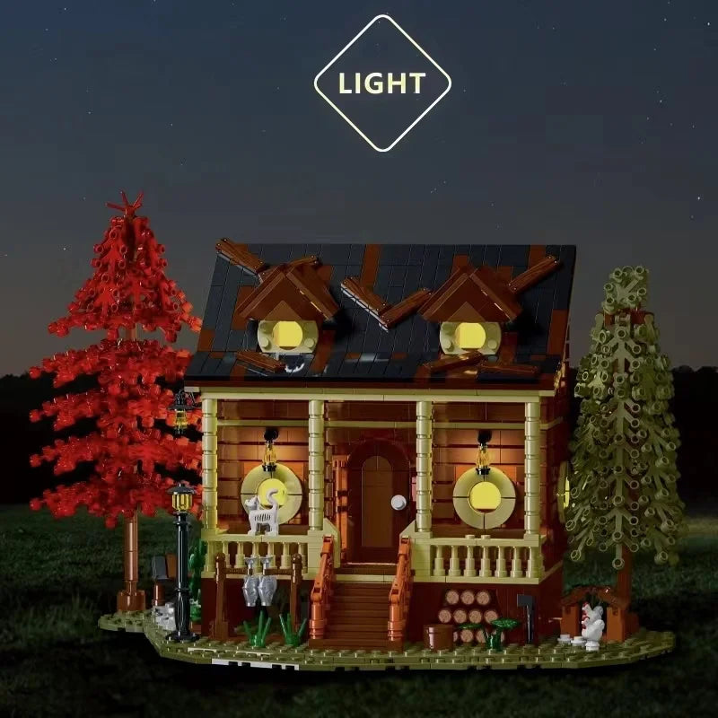 The Forest Cabin 1645PCS
