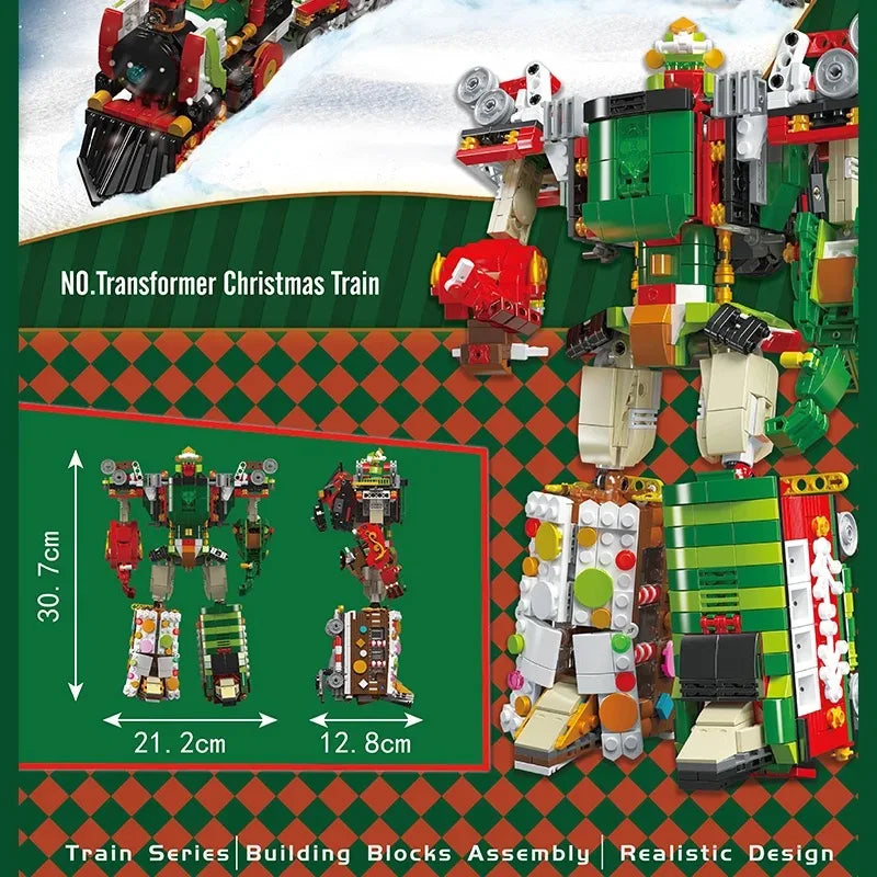 Christmas Train Robot 1522PCS