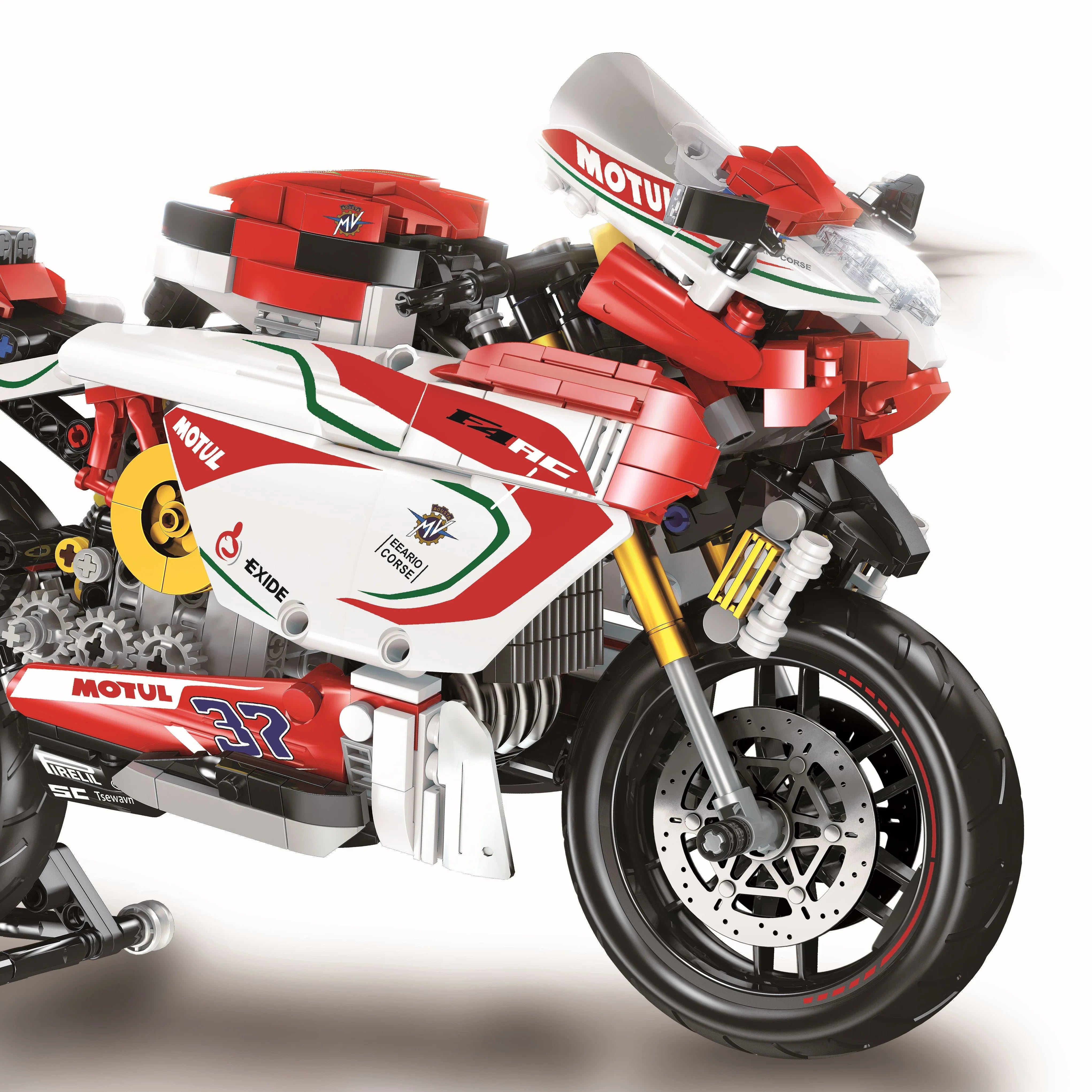 The Red devil 998PCS