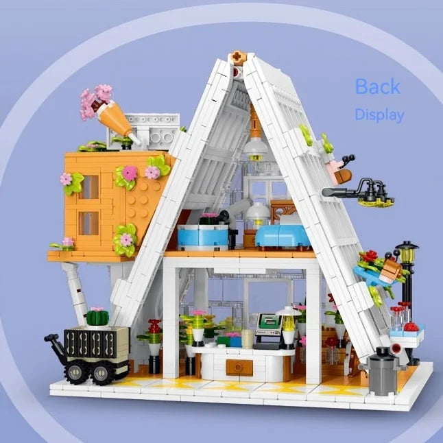 Glass Flower Shop 1413PCS