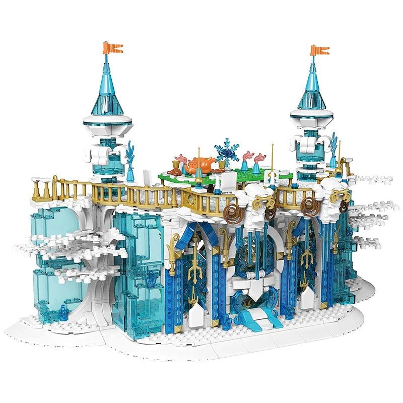 Weihnachts-Schneeburg 1208PCS