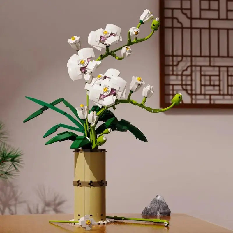 Decorative Flowers Plants 588PCS