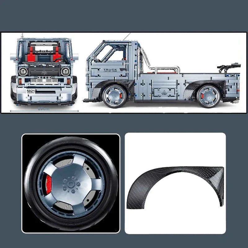 Camion Kei japonais tuné 2492 pièces