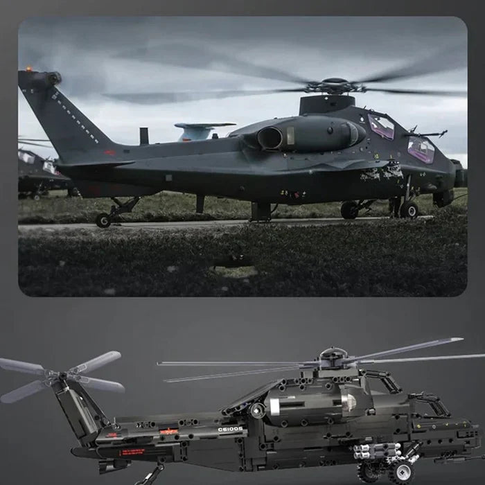 WZ-10 Transporthubschrauber 989 Teile