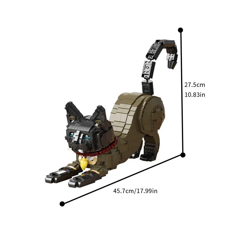 The Siamese Cat 1120PCS