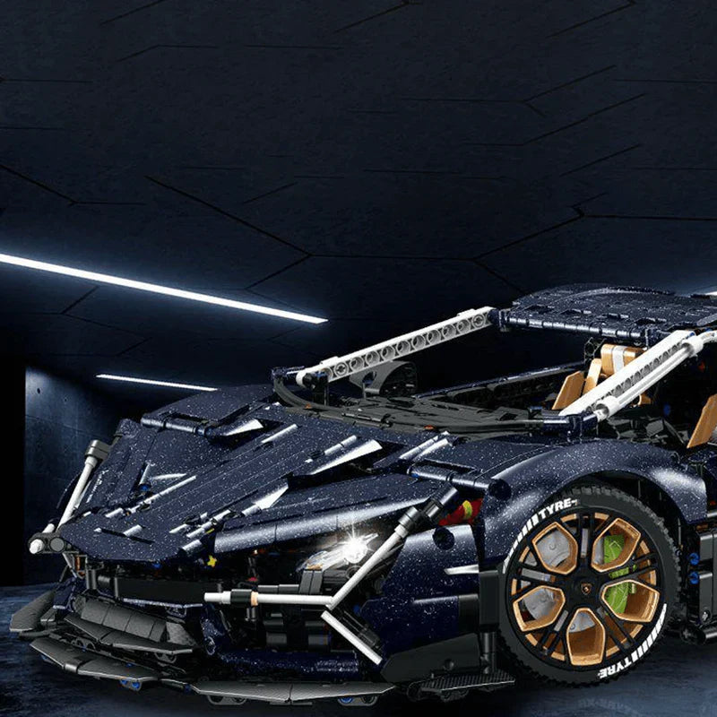 Hybrid V12 2024 Hypercar Flake Paint 4105PCS