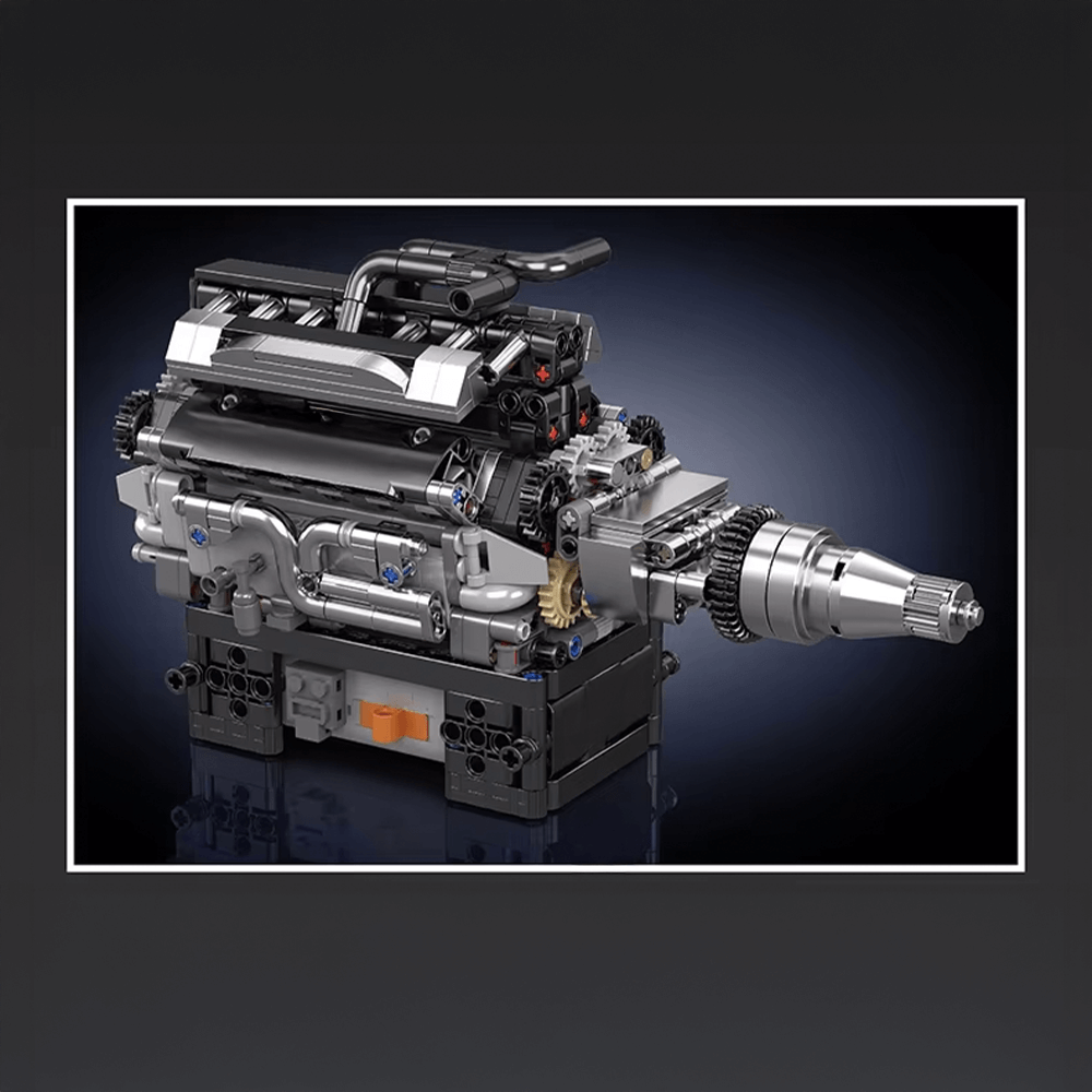 Britisches Luxus V12 Motor 733 Teile