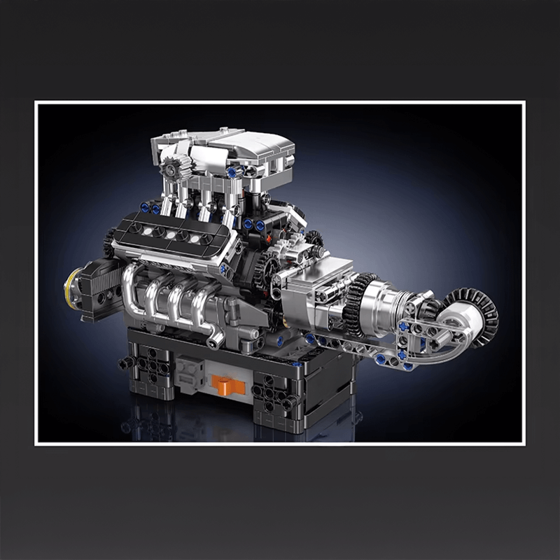 Britischer Supersportwagen V8-Motor 737TEILE