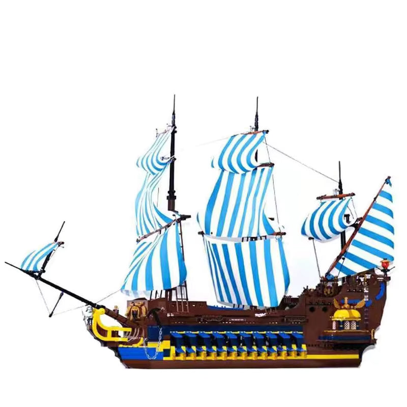 Blue Sail Pirate Ship 3265PCS