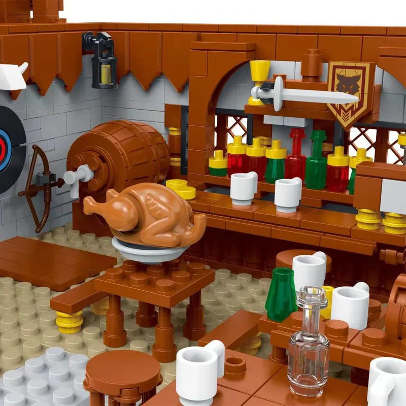 Die Mittelalterliche Taverne 3451 Teile