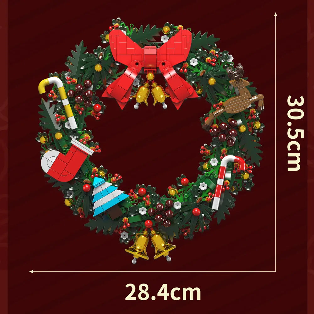 Euclyptus Wreath Sleigh 1002PCS