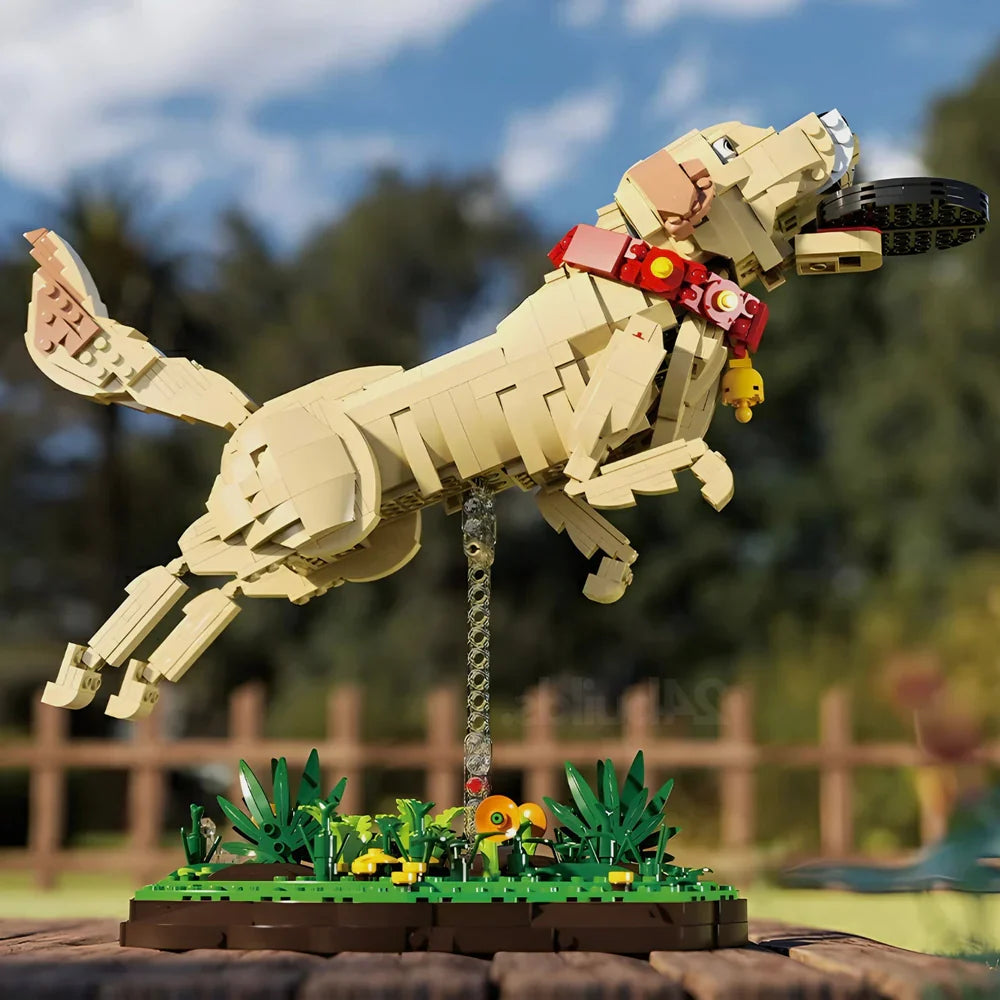 Labrador Dog Kit 1258PCS