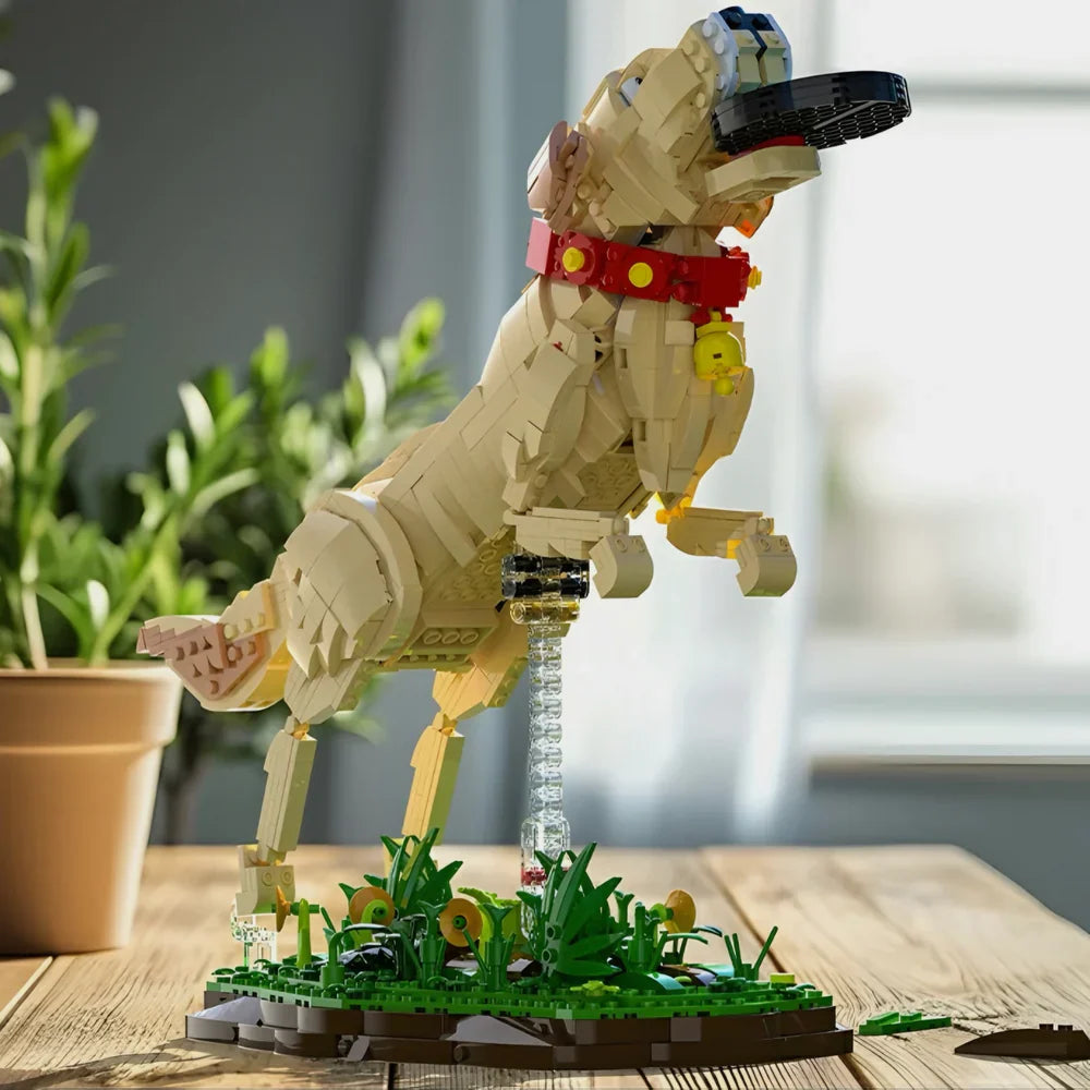 Labrador Dog Kit 1258PCS