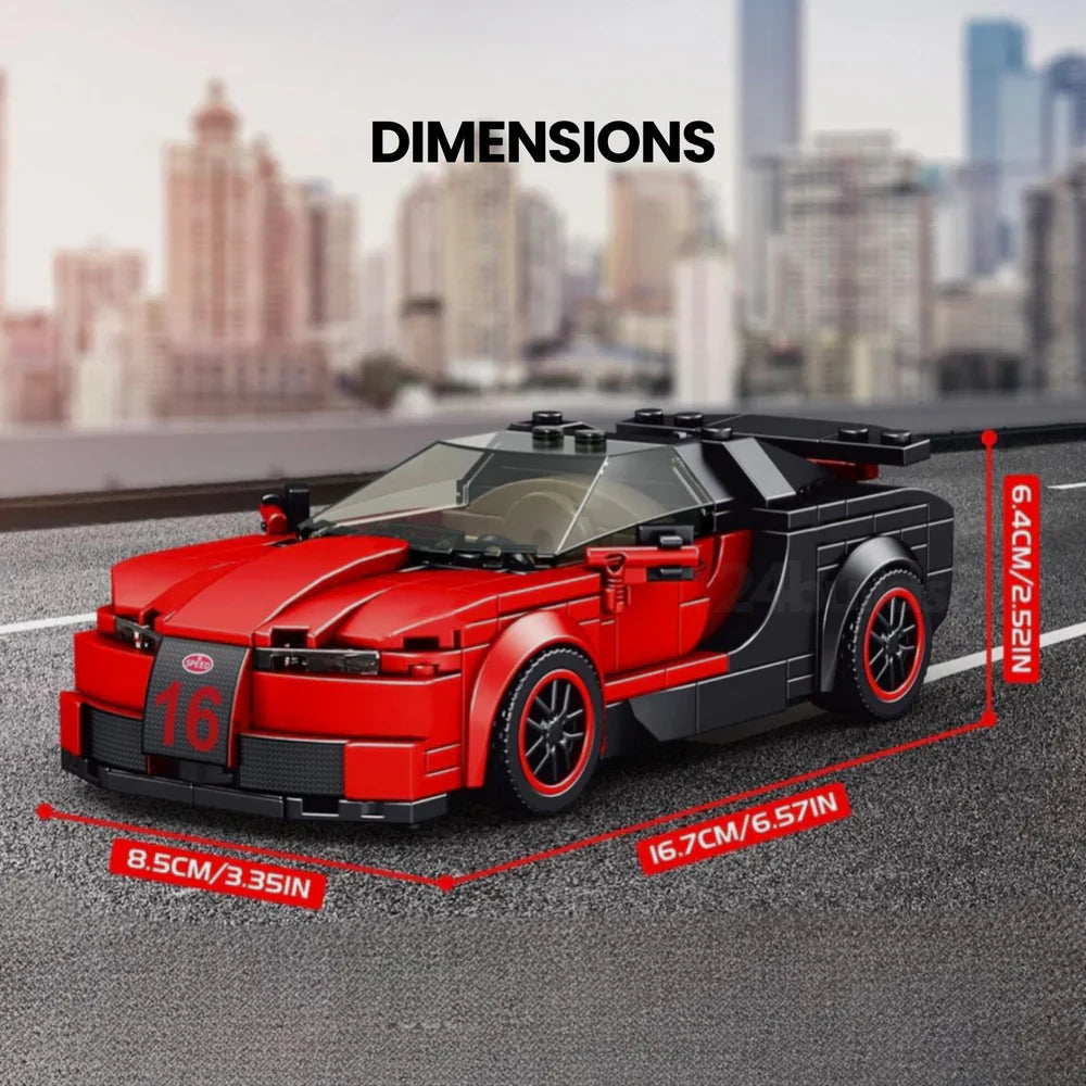 Mini Bricks Veyron French Hypercar 374PCS