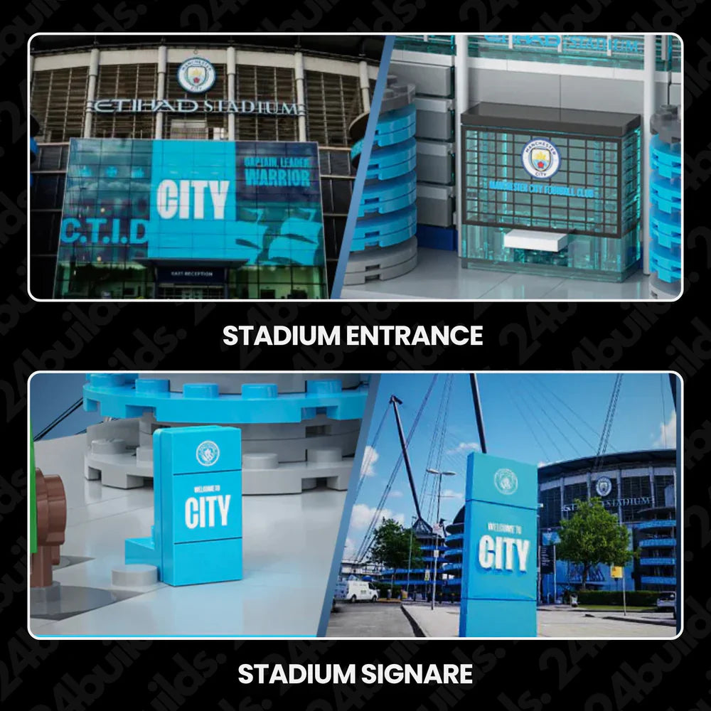 Manchester City Etihad Stadium 4472 Teile