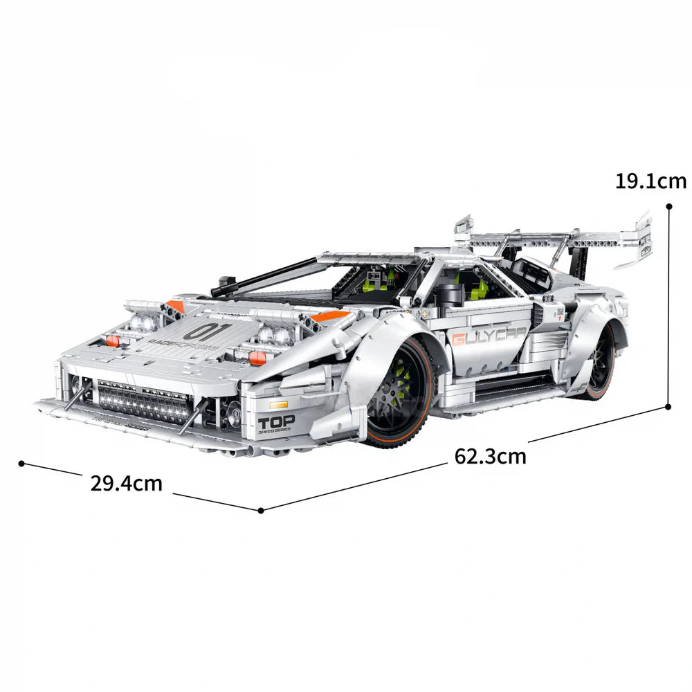 Twin-Turbo V12 italienne LP5000 3969 pièces