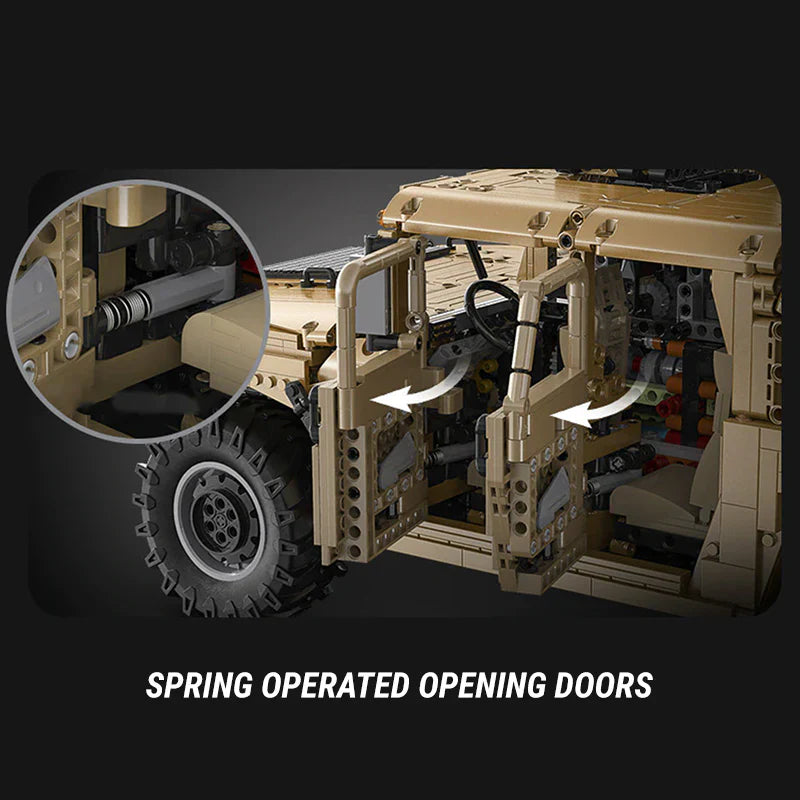 Army Hammer Off-Road Car 3935PCS