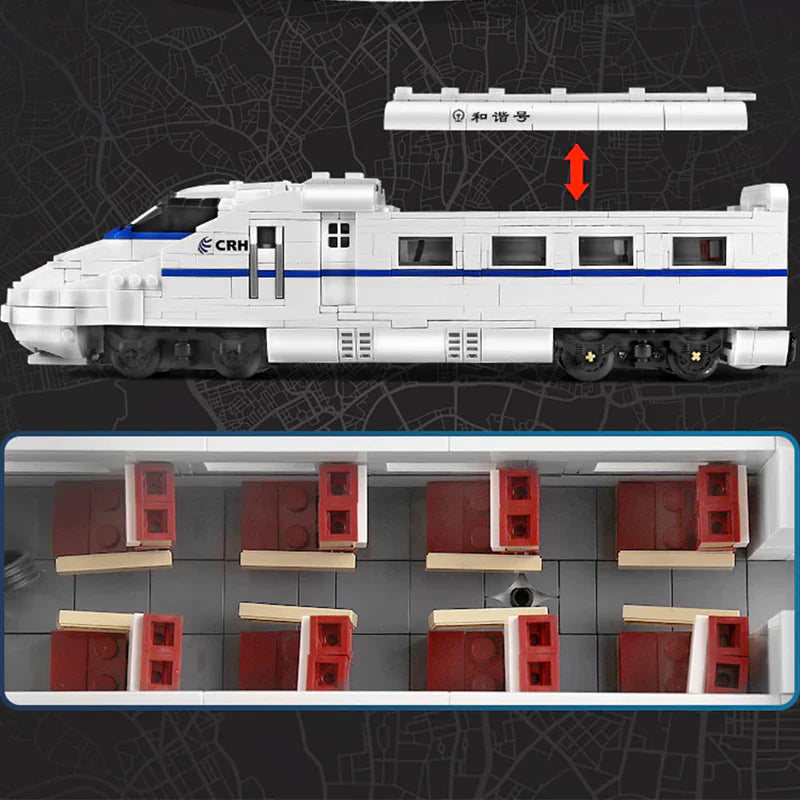 CRH2A High Speed Train 1808PCS
