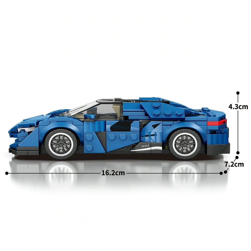 Mini Bricks Agera Hypercar 328 Teile