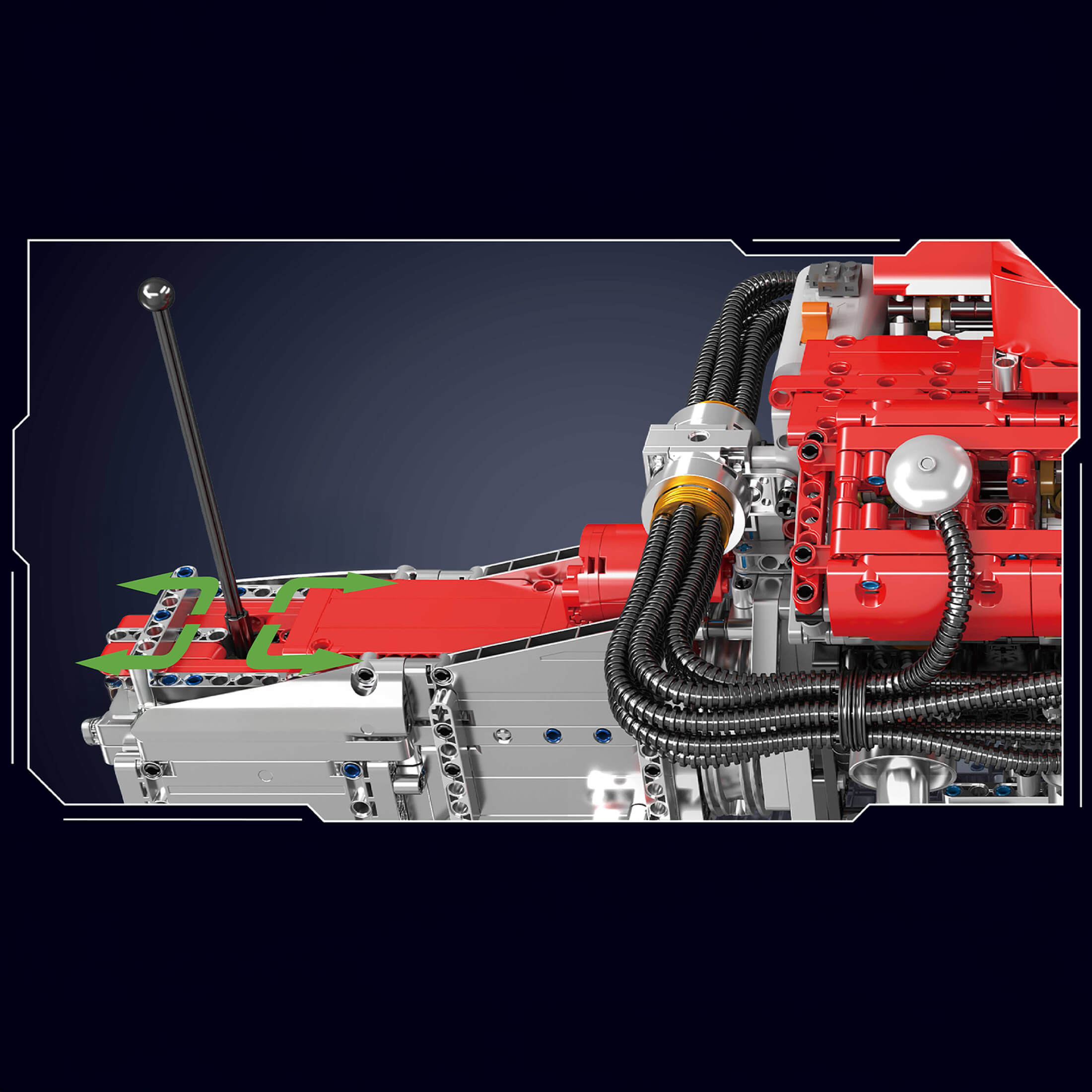 Der V12-Motor & das Getriebe 3472 Teile