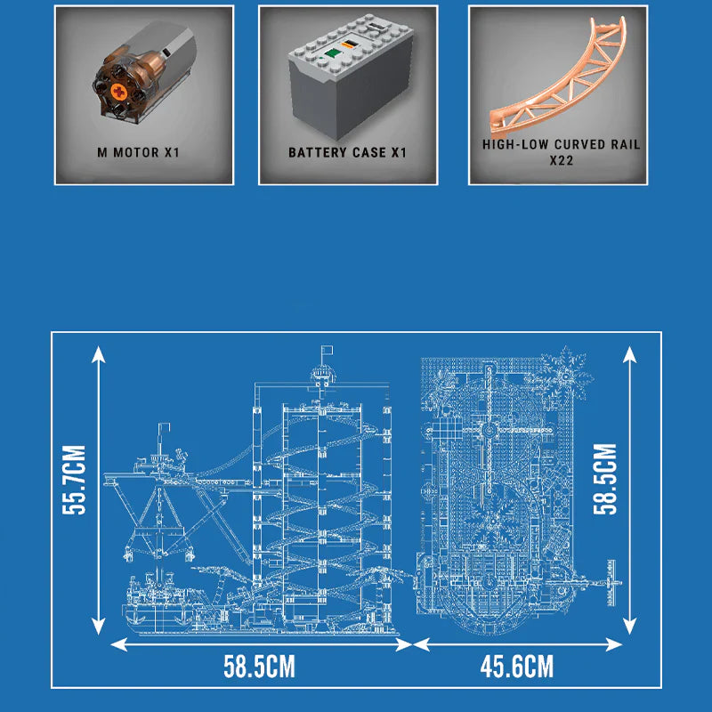 The kingland coaster 2174PCS