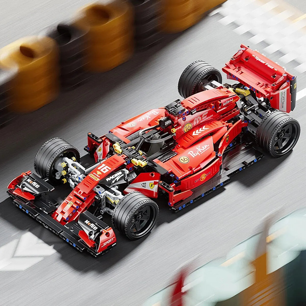 Red F1 Race Machine 1200PCS