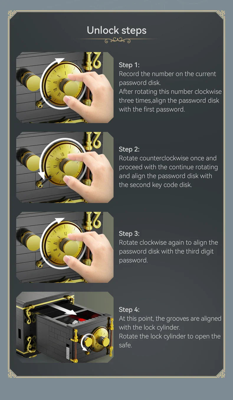 Kombinationssafe 442 TEILE